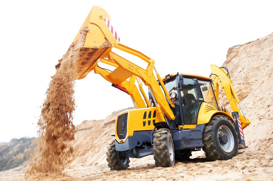 JCB Backhoe Loader Rental Service