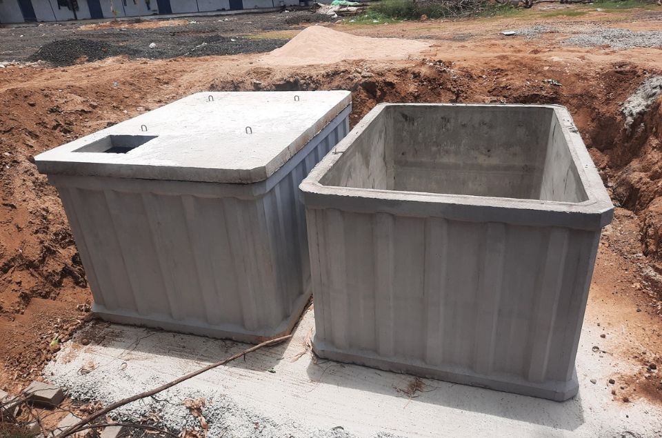 Precast RCC Storage Tanks Manufacturer